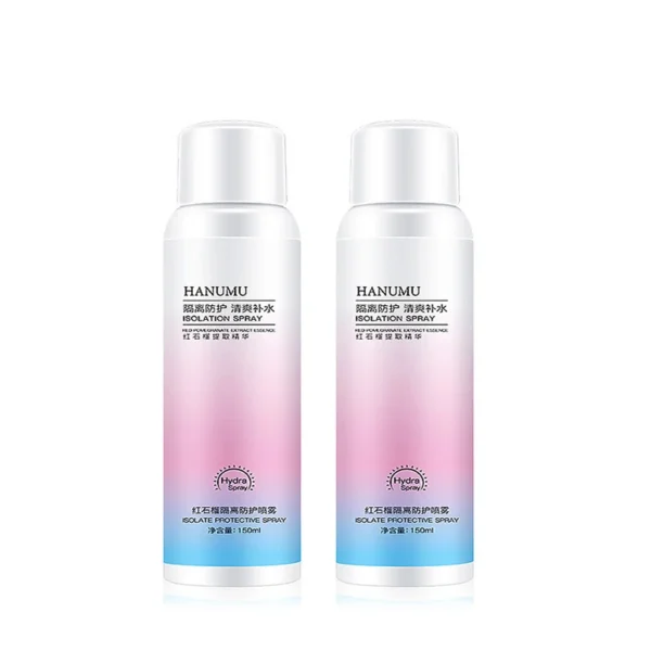 HUNMUI-Spray à la grenade rouge, protection contre les ultraviolets, spray hydratant paresseux, protection cosmétique pour le corps – Image 6