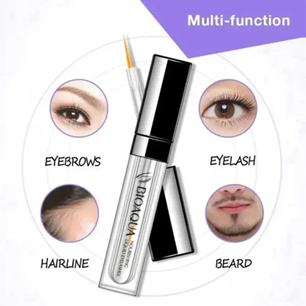 Sérum de croissance rapide des cils, 7 jours, croissance des sourcils, traitement d'extension de maquillage fort, épais, rehausseur de cils – Image 6